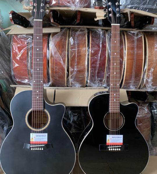 Đàn Guitar Acoustic Full Đen