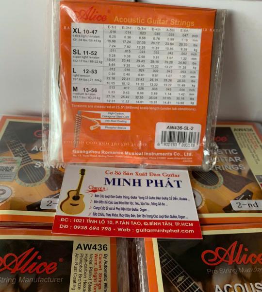 Dây đàn guitar acoustic lẻ số 1, 2 dây tốt chính hãng