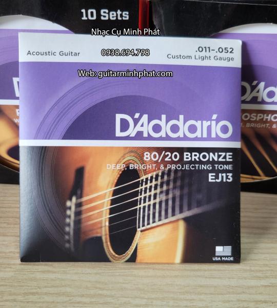 Dây đàn guitar acoustic D’Addario EJ13