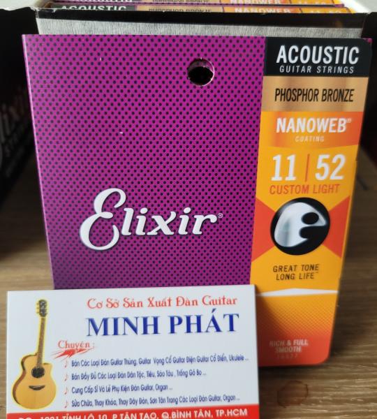 Dây đàn guitar acoustic Elixir