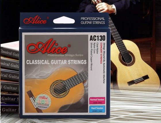 Dây đàn guitar Alice AC130 Thích hợp với tất cả dòng guitar Classic Với dây mềm, đánh rất êm tay, độ bền cao , chịu lực mạnh,